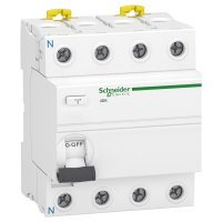 Фото Вимикач диференційного струму (ПЗВ)iID4P 25A 30мА AC  Schneider