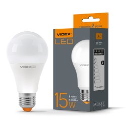 Лампа LED VIDEX A65e 15W E27 4100K 220V 23884