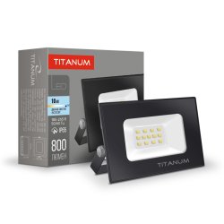 Прожектор LED TITANUM 10W 6000K TLF106 220V 23979