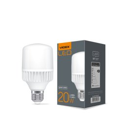 Лампа LED VIDEX A65 20W E27 5000K 220V 25086