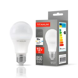 Лампа LED TITANUM A60 12V 10W E27 4100K 26863