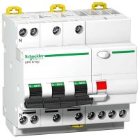 Фото Диференціальний вимикач Acti9 IDPN N Vigi 3P + N 16 A/300 мА. Крива C. Тип AC. Schneider Electric