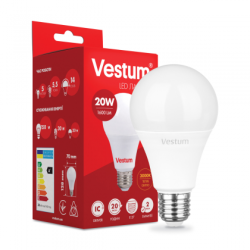 Светодиодная лампа Vestum A70 20W 4100K 220V E27 1-VS-1109
