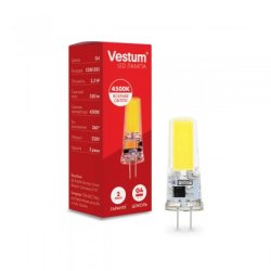 Светодиодная лампа Vestum G4 3,5W 4500K 220V