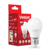Фото Светодиодная лампа Vestum G45 8W 3000K 220V E14 1-VS-1212