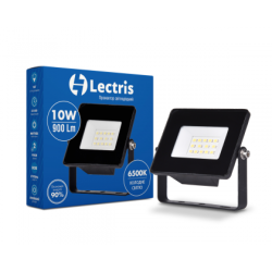 Світлодіодний прожектор Lectris 10W 900Лм 6500K 185-265V IP65 1-LC-3001