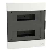 Фото Щит Easy9 EU врезной 2Р 12М дымч дверь