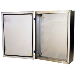 Бокс монтажный BW нержавеющая сталь t=1,0 AISI 430 (техническая) – (600х1200х300) IP66 У1 без панели, металл. замок