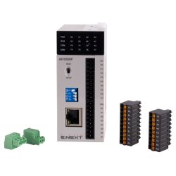 Програмований логічний контролер серії АH 24В 4DI 4DO (NPN) 2AI 2AO 1 RS485 1 Ethernet