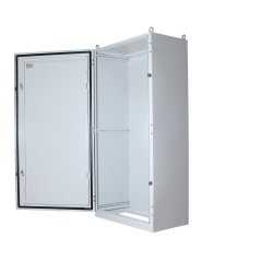 Бокс монтажный напольный BOX Floor BF t=1,2-(600х1800х600) IP65 У2 без панели, металл. замок
