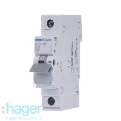 Автоматический выключатель 1P 6kA B-10A 1M Hager