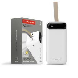 Повербанк 50000mAh TITANUM 741S 22.5W White 27532