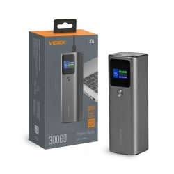 Повербанк 30000mAh VIDEX VPB-316 162W PD140W +Display 28608