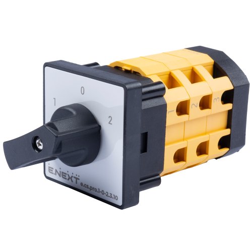Так выглядит Пакетный переключатель e.cs.pro.1-0-2.3.10, (1-0-2), 3p, 10A Фото Пакетный переключатель e.cs.pro.1-0-2.3.10, (1-0-2), 3p, 10A Электробаза