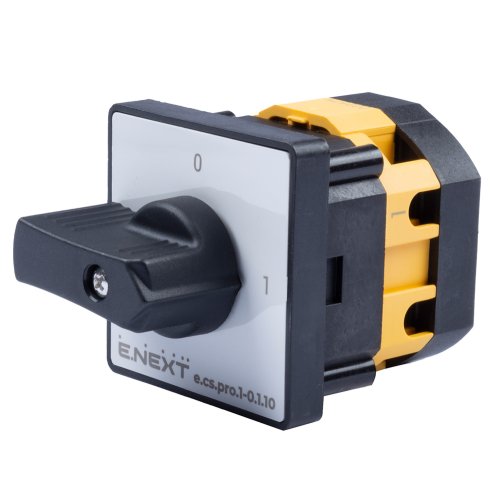 Так выглядит Пакетный выключатель e.cs.pro.1-0.1.10, (1-0), 1p, 10A Фото Пакетный выключатель e.cs.pro.1-0.1.10, (1-0), 1p, 10A Электробаза
