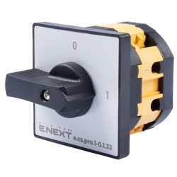 Пакетный выключатель e.cs.pro.1-0.1.32, (1-0), 1p, 32A Пакетный выключатель e.cs.pro.1-0.1.32, (1-0), 1p, 32A