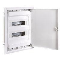 Фото Корпус пластиковий на 28 модулів e.plbox.industrial.w.28 вбудованний, IP40