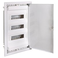 Фото Корпус пластиковий на 42 модулів e.plbox.industrial.w.42 вбудованний, IP40 Электробаза