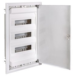 Корпус пластиковый на 42 модулей e.plbox.industrial.w.42 встраиваемый, IP40