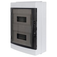 Фото Корпус пластиковый на 24 модуля e.plbox.pro.n.24 навесной, IP65 Электробаза