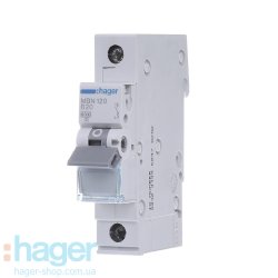 Автоматический выключатель 1P 6kA B-20A 1M Hager