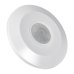 Ещё фото Датчик присутності інфрачервоний стельовий e.sensor.presence.pir.05.white(білий), 360°, IP20
