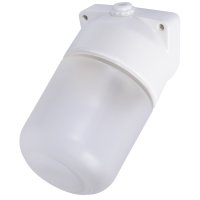 Фото Светильник e.light.sauna.skew.1.60.27.white, Е27,60Вт, IP54, корпус керамический, термостойкий, белый Электробаза