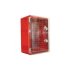 Ещё фото Шкаф ударопрочный красный ABS 300X400X220, МП, с прозрачной дверцей, IP65