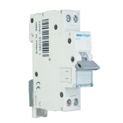Автоматический выключатель 1P+N 6kA C-6A 1M Hager