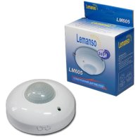Датчик движения 120°/360° белый LEMANSO LM605