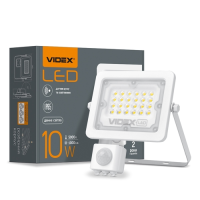 Фото LED прожектор VIDEX 10W 5000K 220V, VL-F2e105W