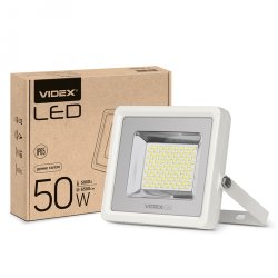 LED прожектор VIDEX PREMIUM 50W 5000K 220V White