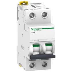 Автоматичний вимикач iC60H 2P 6A B Schneider Electric