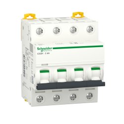 Автоматичний вимикач iC60H 4P 6A C Schneider Electric