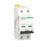 Фото Автоматичний вимикач iC60H 2P 10A D Schneider Electric