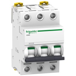 Автоматичний вимикач iC60N 3P 2A C Schneider Electric