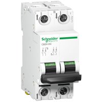 Фото Автоматичний вимикач Acti9 C60H-DC 2P, 0,5А, кр C Schneider Electric