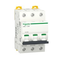 Фото Автоматичний вимикач iC60L 3P 20A C Schneider Electric