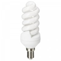 Фото Лампа энергосберегающая 11W Т2 Mini Full-Spiral Е14 4100К (DELUX)