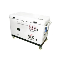Дизельний генератор NIK DG 17000, 12кВт, 380В, ел.старт, кожух, автоматика