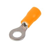 Фото Наконечник кабельный кольцевой изолированный 0.5-1.5 мм.кв., оранжевый, e.terminal.stand.rv1.1,25.8.orange