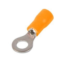 Наконечник кабельный кольцевой изолированный 0.5-1.5 мм.кв., оранжевый, e.terminal.stand.rv1.1,25.8.orange