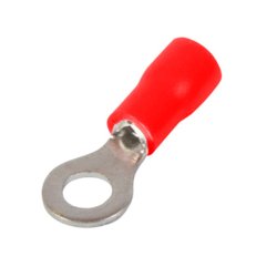 Наконечник кабельный кольцевой изолированный 2.5-4 мм.кв., красный, e.terminal.stand.rv3.3,5.5.red