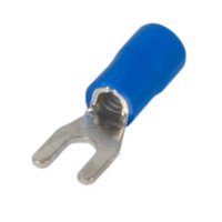 Фото Наконечник вилочный кабельный изолированный 0.5-1.5 мм.кв., синий e.terminal.stand.sv.1,25.5.blue