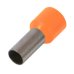 Ещё фото Наконечник втулочный кабельный изолированный 0.5 мм.кв., оранжевый e.terminal.stand.e0508.orange