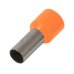 Ещё фото Наконечник втулочный кабельный изолированный 10.0 мм.кв., оранжевый e.terminal.stand.e10-12.orange