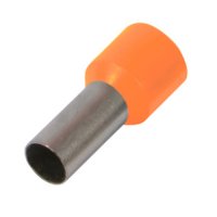 Фото Наконечник втулочный кабельный изолированный 1.5 мм.кв., оранжевый e.terminal.stand.e1508.orange