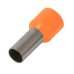 Ещё фото Наконечник втулочный кабельный изолированный 1.5 мм.кв., оранжевый e.terminal.stand.e1508.orange
