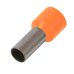 Ещё фото Наконечник втулочный кабельный изолированный 0.75 мм.кв., оранжевый e.terminal.stand.e7508.orange