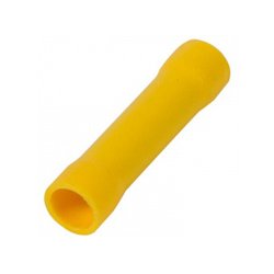 Гильза соединительная изолированная 0.5-1.5 мм.кв., желтая e.splice.stand.bv.1.yellow